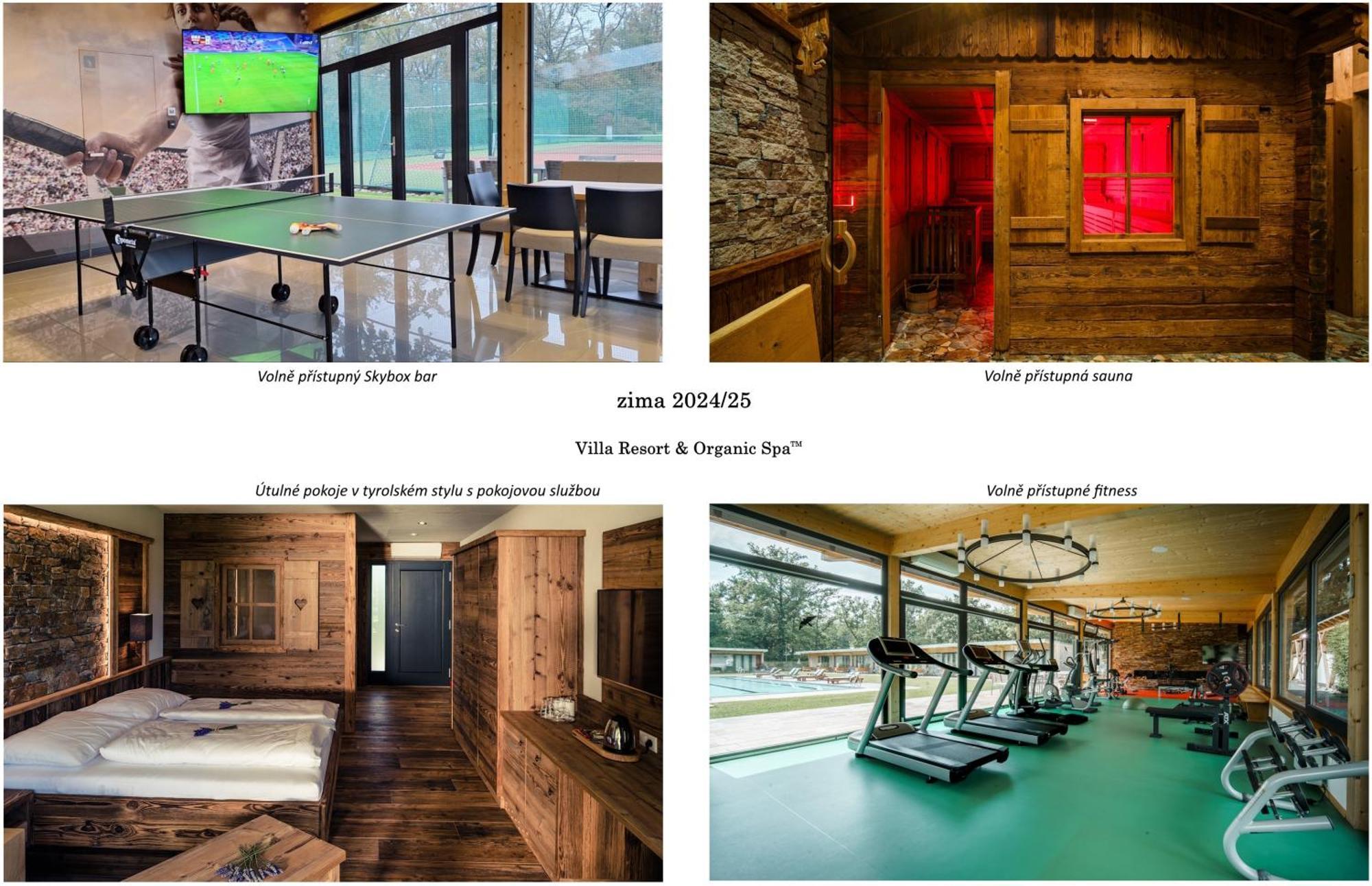 צ'סקה בודיוביצה Villa Resort & Organic Spa - Zahajen Prodej Letni Sezony מראה חיצוני תמונה